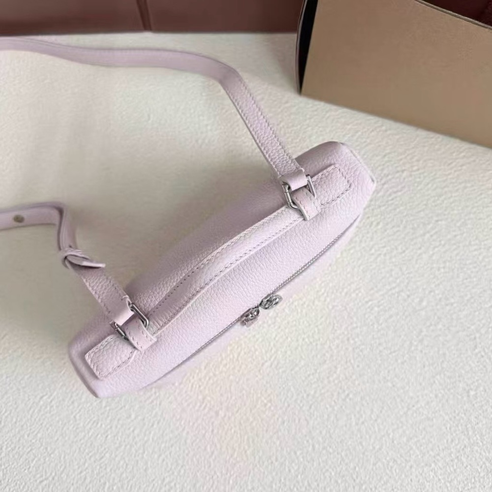 Loro Piana Light Pink Lunch Box Bag - Picture 4 of 5
